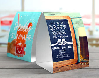 Happy Hour Table Tents